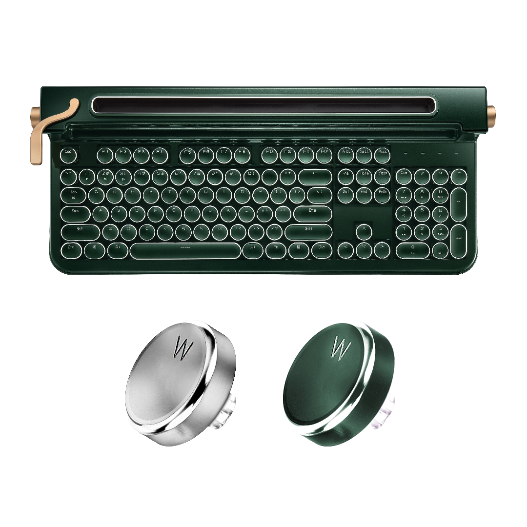 FINEDAY Keyboard 2.0 Aluminum keycap Dark green