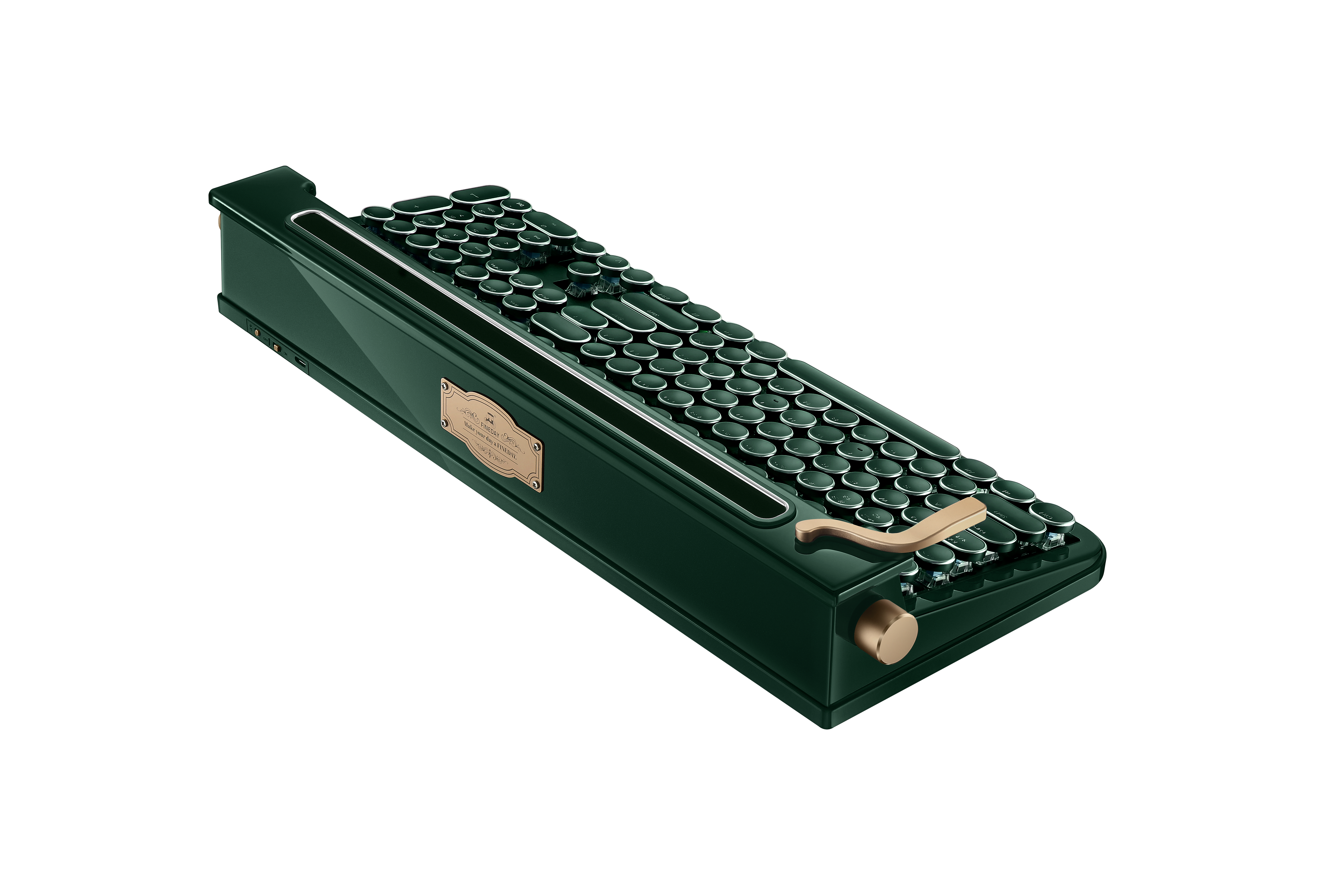 FINEDAY Keyboard 2.0 Aluminum keycap Dark green